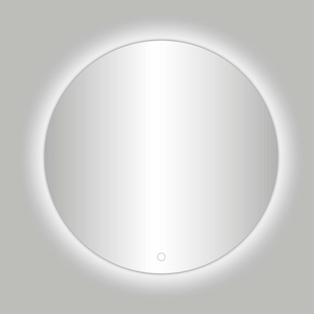 Best Design Ingiro ronde spiegel met LED 120 chroom