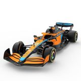 McLaren F1 MMCL36 metalen miniatuurauto - Officieel gereduceerd model op schaal 1:24 van de GP van Emilia-Romagna 2022, officieel gelicentieerde Formule 1 metalen replica.