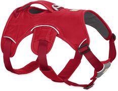 Ruffwear Web Master Hondentuigje Rood - M: 69 - 81 cm borstomvang B 25 mm