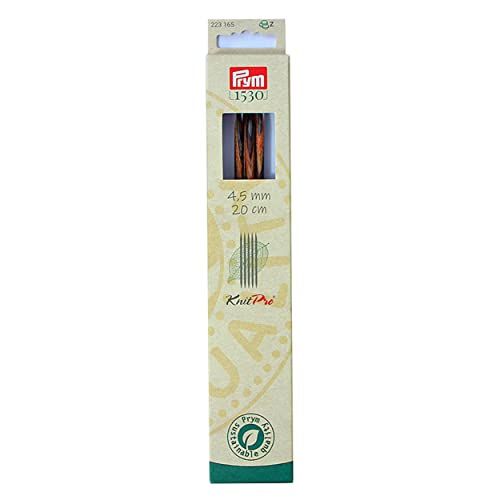 Prym Kousenbreinaalden NATURAL Hout 20 cm 4,50 mm 5 stuks