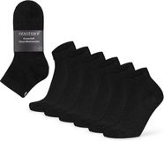 normani 6 paar korte gezondheidssokken met comfortabele boord