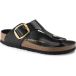 Birkenstock Chaussures femme Gizeh Big Buckle Cuir naturel verni