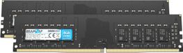 BRAINZAP 16Go (2x8Go) DDR4 2400MHz PC4-2400T-UB1-12 DIMM CL17 1Rx8 1.2V Non-ECC Unbuffered RAM