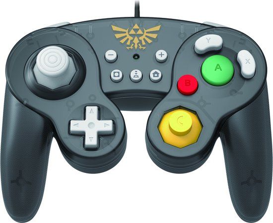 Hori Wired Smash Bros Controller Zelda - Nintendo Switch