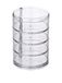 WENKO Set, 2-delige cosmeticatoren transparant, één maat