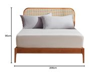 SONIVE DXHome Hoeslaken, 90 x 200 cm, geborsteld polyester, 30 cm diepe zak, kreukvrij jersey laken, wit
