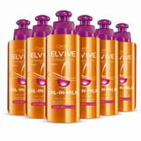 L'Oréal Paris Elvive Extraordinary Oil Oil-in-Milk melkcrème - 6 x 200 ml - voordeelverpakking