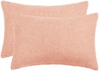 vidaXL - Kussensloop - Roze - 30 x 50 cm - Katoensatijn - 2 stuks