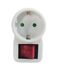 Microconnect GRUTIMER2 Overspanningsbeveiliging Wit 1 AC-uitgang(en) 230 V