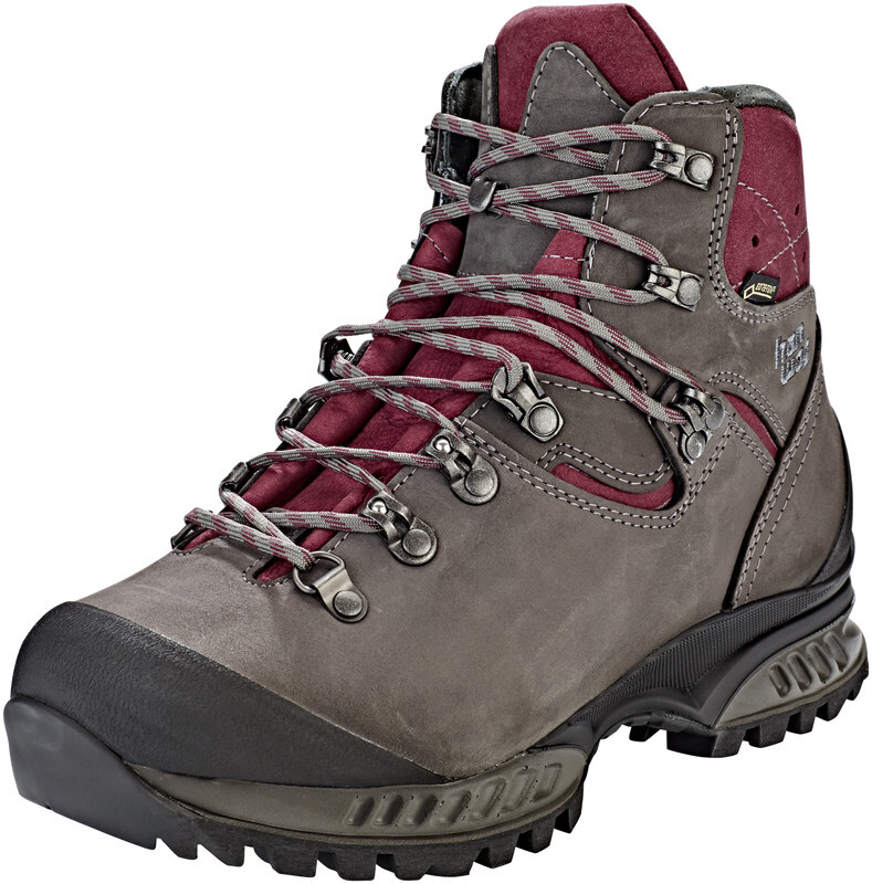 HANWAG Tatra II Wide GTX Schoenen Dames, asphalt/dark garnet 2019 UK 8 | EU 42 Trekking- & Wandelschoenen