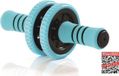 Gymstick Active Workout Roller - Ab Wheel - Ab Roller - Bleu