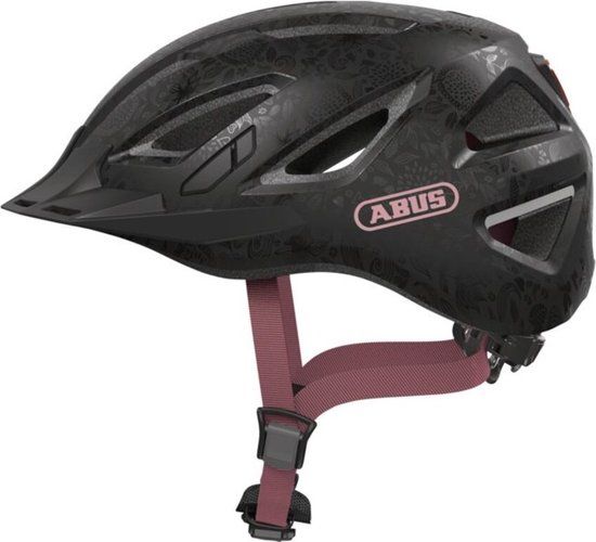 ABUS Urban-I 3.0 - Fietshelm - Flower Art - M - Unisex - Multicolor