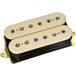 DiMarzio DP 100FCR Super Distortion, Humbucker pickup voor elektrische gitaar, f-spaced, cream