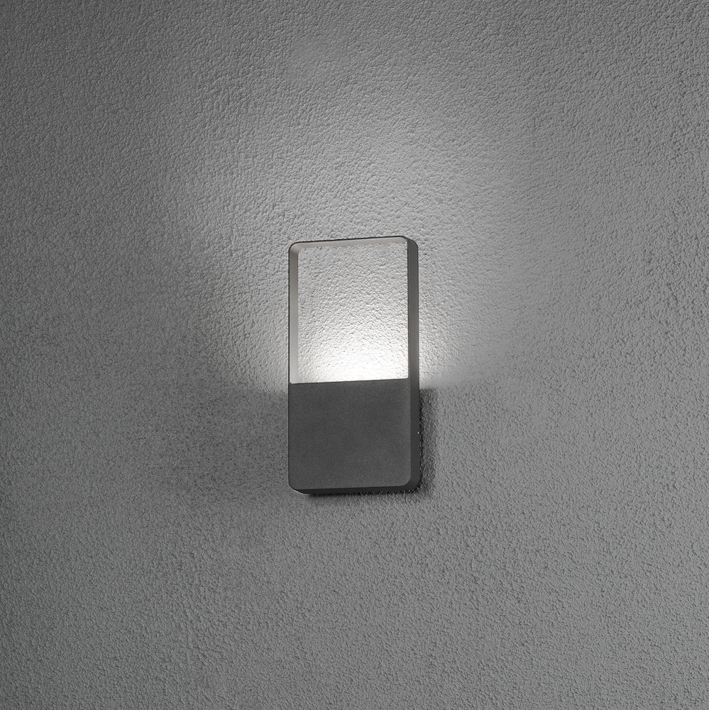 KONSTSMIDE 7850-370 Wandlamp - Aluminium - 24.5 cm