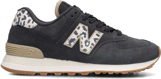 New Balance WL574 Lage Sneakers Dames Blauw Maat 35 - Lente/Zomer 2024