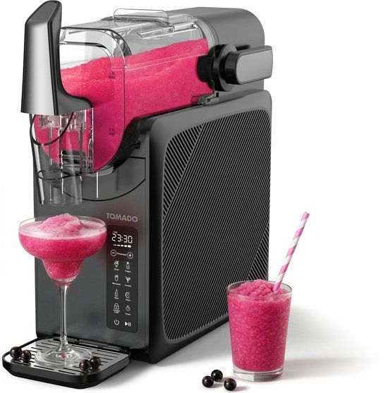 Tomado TSM2002B - Slush Machine - Slush Puppy Maker - 5-in-1 - 1.5L - Black