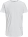 JACK & JONES Grote maat heren T-shirt - Ronde hals - Korte mouwen - Wit / 4XL