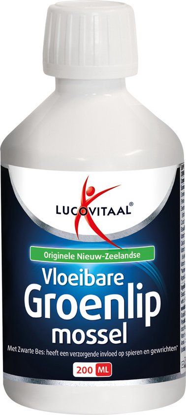 Lucovitaal Vloeibare Groenlipmossel - 200 ml - Voedingssupplement
