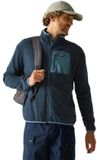 Regatta Frankie fleece fleece voor heren met volledige ritssluiting Blauw XL