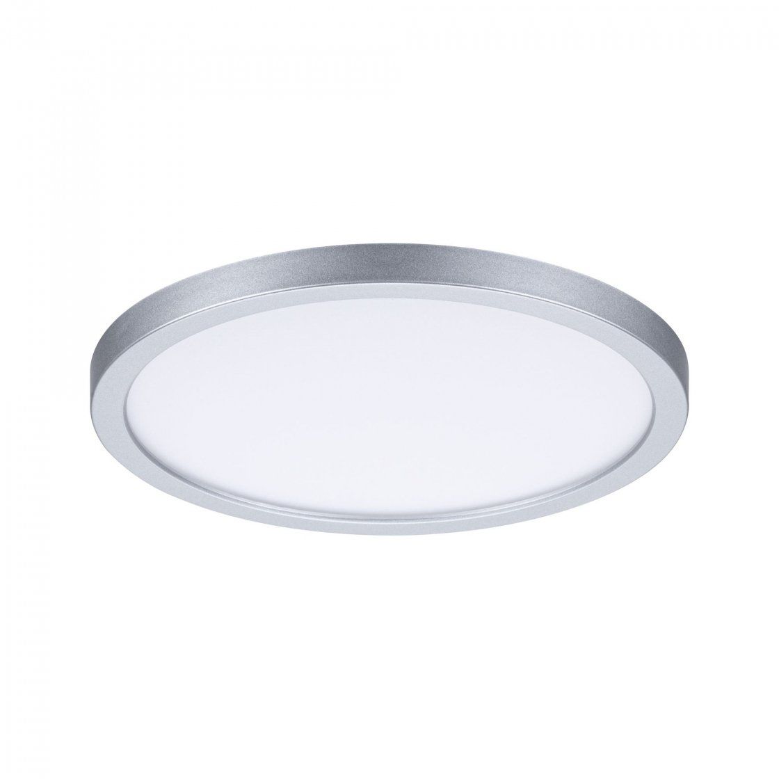 Paulmann 93038 LED Paneel - Neutraal Wit - Rond - Opbouw - IP44 - 15W - Chroom