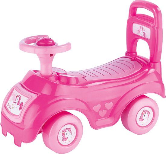 Dolu Unicorn Sit 'n Ride Loopauto - Roze