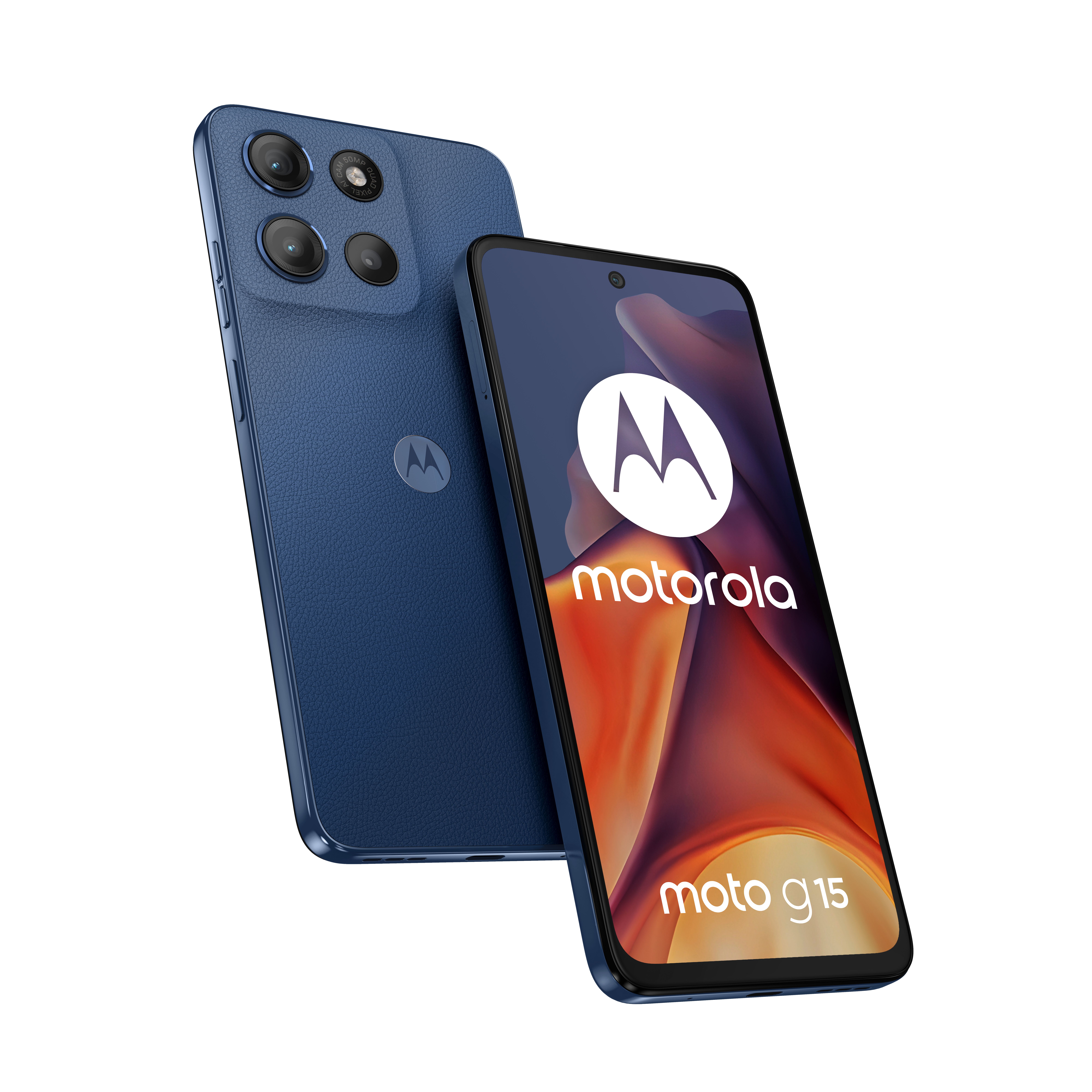 Motorola moto g15 6.72" Dual SIM 4G 8GB RAM 128GB - Marineblauw