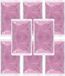 Boland Party Holi poudre de couleur - 8x - violet - 70 gram