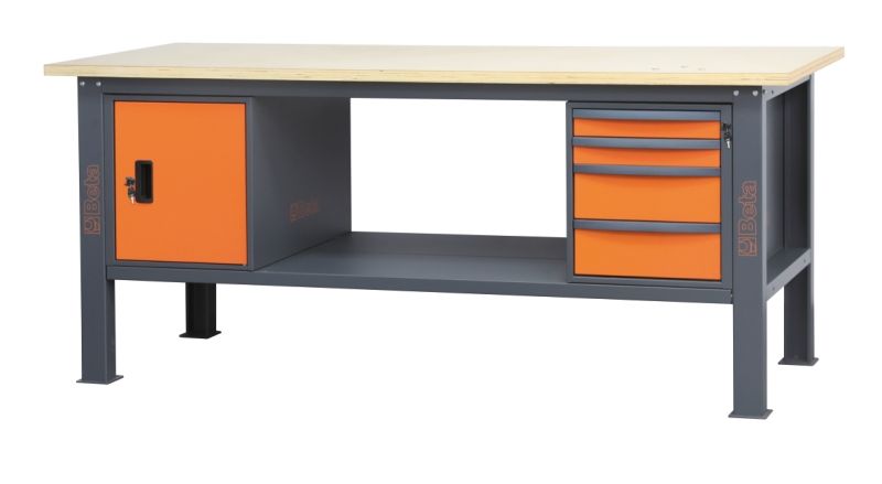 Beta C58Bc-W2,1 4Ca/O Werkbank | 4 laden | Deurmodule
