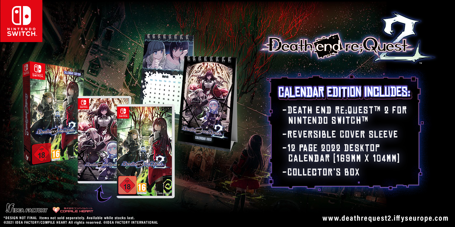 Idea Factory Death end re;Quest 2 Calendar Edition Nintendo Switch