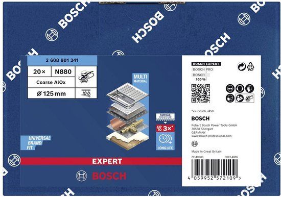 Bosch EXPERT N880 vliesschijf - 125 mm - Grof - 1 stuk