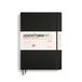 LEUCHTTURM1917 370792 Weekplanner 2025, Master A4+ hardcover, 12-maanden-kalender, gelinieerd, zwart, Engels