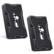 K&F Concept 2 stuks snelplaat, 1/4 inch, adapter voor snelontgrendeling, statief van aluminium, voor DSRL-camera, kogelgewricht, statief