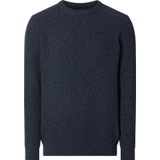 ESMARA MEN Pull en grosse maille homme (Bleu, S)