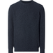 ESMARA MEN Pull en grosse maille homme (Bleu, S)