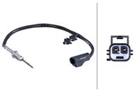 HELLA Capteur de température des gaz d'échappement - Vissé, 2 broches, pour FORD TRANSIT