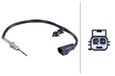HELLA Capteur de température des gaz d'échappement - Vissé, 2 broches, pour FORD TRANSIT