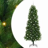 vidaXL Kerstboom met 300 LED, Standaard, Groen, 240 cm, PE