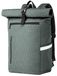 Basil sacoche/sac à dos 2-en-1, 22 litres, avec compartiment pour ordinateur portable - Gris
