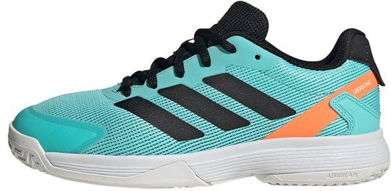 Adidas Performance Ubersonic Tennis Schoenen Kids - Turquoise - Maat 37 1/3