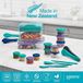 Boîte Bento TO GO Lunchbox | Boîte de conservation des aliments avec récipient pour yaourt/fruits | 1,25 L | Sans BPA | Multicolore | Verre | 1 pièce