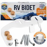 Clean Camper Origineel camper-bidet met zelfreinigende dubbele sproeiers, niet-elektrisch, omkeerbaar ontwerp, eenvoudige installatie, waterlijn-compatibel, instelbare waterdruk, milieuvriendelijk