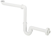 Viega kunststof ruimtebesparende sifon 5/4"x32mm wit