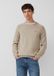 s.Oliver pull en maille beige 3XL