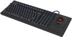 KeySonic KSK-8202ELU-T (UK) Toetsenbord Universeel USB QWERTY Brits Engels Zwart