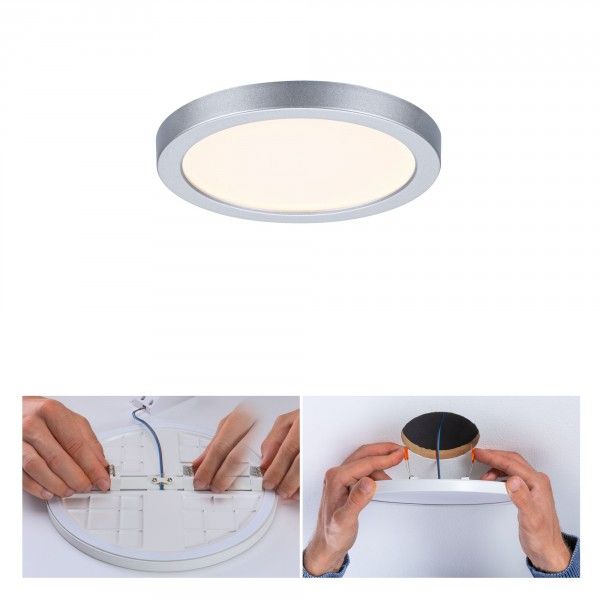 Paulmann Areo VariFit LED Inbouwspot - Rond - 6.5W - 3000K - Chroom Mat