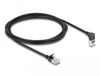 Delock 80288 Câble réseau Noir 2 m Cat6a S/FTP