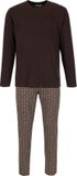 Pastunette - Urban Essence - Pyjama - Katoen - Bruin/Beige - Maat 3XL