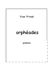 orphéades BoD - Books on Demand orphéades Paperback