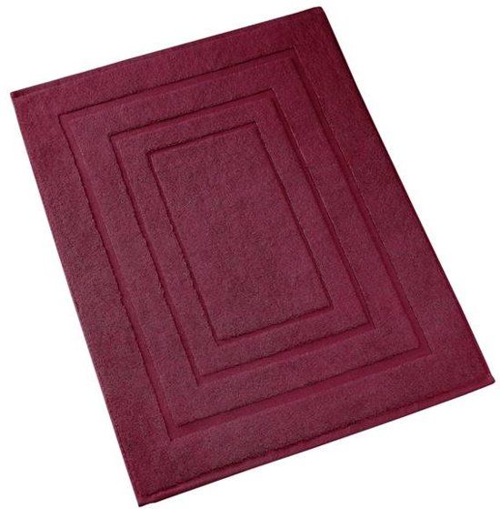 De Witte Lietaer Pacifique Badmat - Beet Red - 50x75 cm