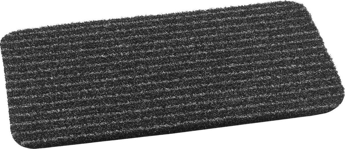 MD-Entree Schoonloopmat Topscrape Anthra Stripe - 50 x 75 cm - Grijs
